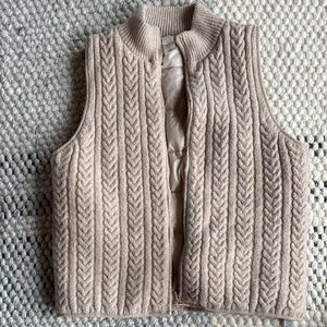 Joie Cable Knit Sleeveless Vest